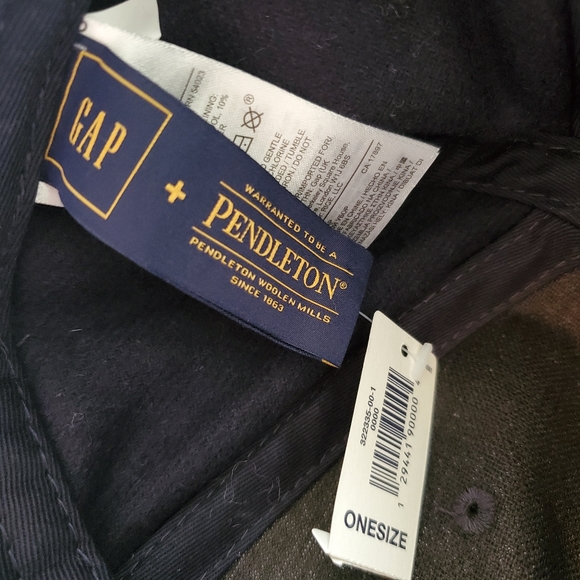 NWT GAP × Pendleton Wool Plaid Hat - Picture 9 of 10